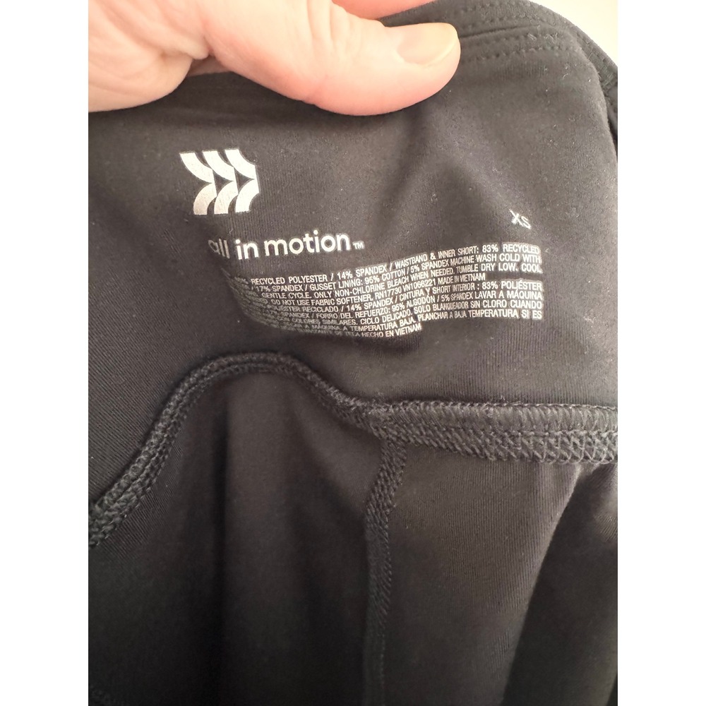 All in Motion Womens High-Rise Athletic Skort Black Active Shorts Skirt XS - Picture 4 of 5